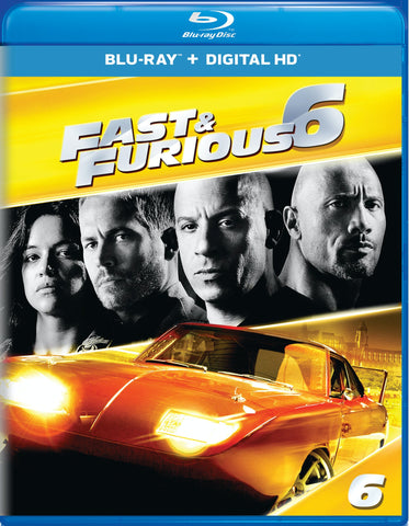Fast & Furious 6 (Blu-ray)(2017)
