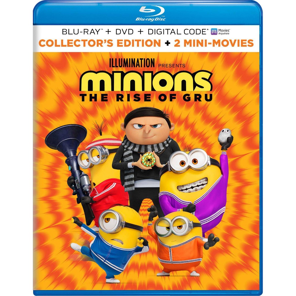 Universal Minions: The Rise Of Gru (Blu-ray)