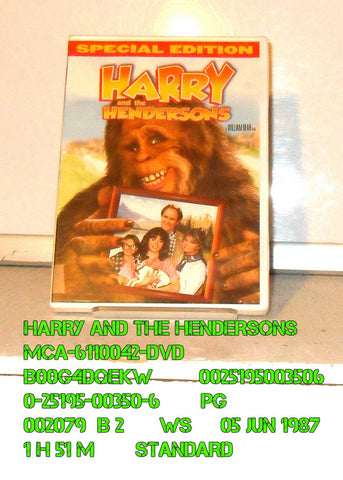 Harry And The Hendersons (Special Edition) (DVD)