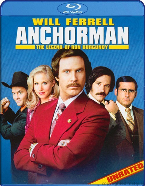 Anchorman: The Legend Of Ron Burgundy [Unrated] Blu Ray