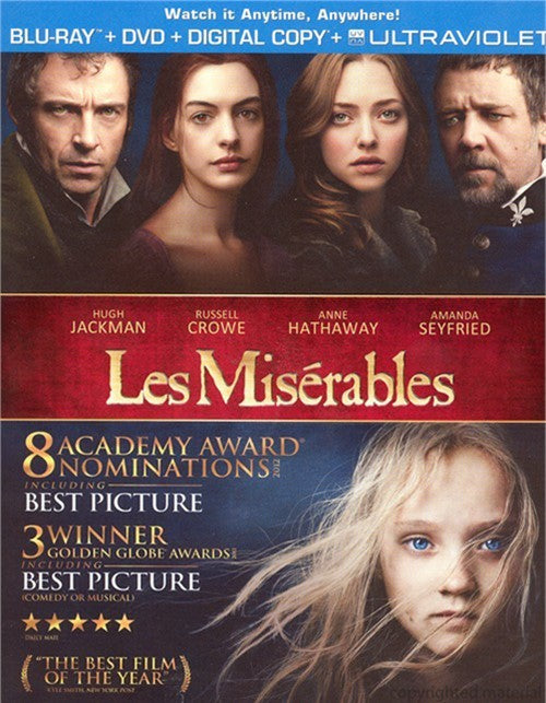 Les Miserables (Blu-ray + DVD)