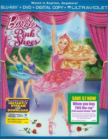 Barbie In The Pink Shoes [2 Discs] [Blu-ray/DVD]