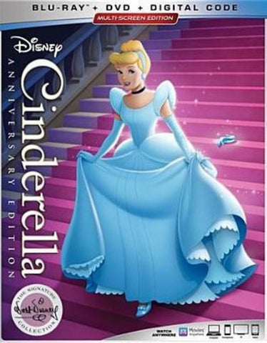 Disney Cinderella Signature Collection Blu-Ray DVD