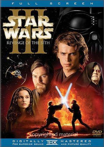 Star Wars Episode III: Revenge Of The Sith DVD