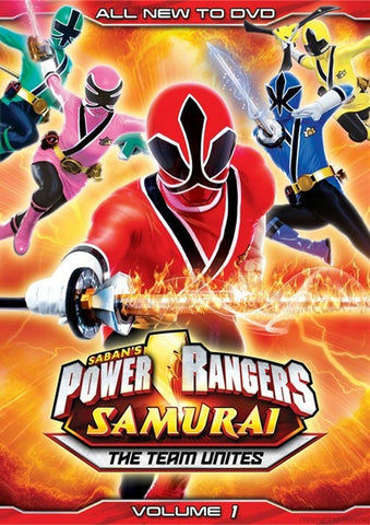 Power Rangers Samurai Vol. 1: The Team Unites DVD