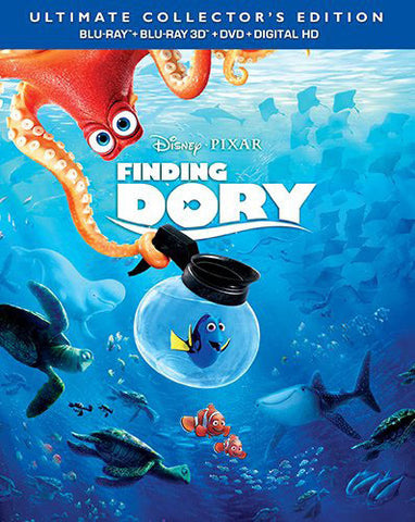Finding Dory (Blu-ray 3D + Blu-ray + DVD)